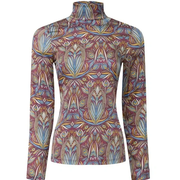 SFIZO Sfizio Art Deco Style Mockneck Top - Picture 5 of 14